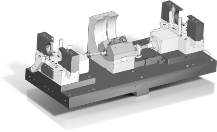 GHHY-2B-300.00/9 – Endenbearbeitung von Achsen